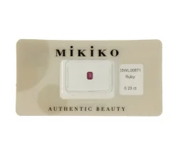 Mikiko Rubino Blister Certificato 23WL00871