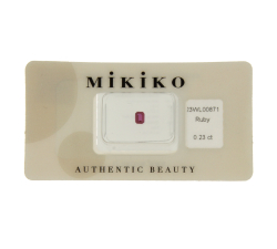 Mikiko Rubino Blister zertifiziert 23WL00871