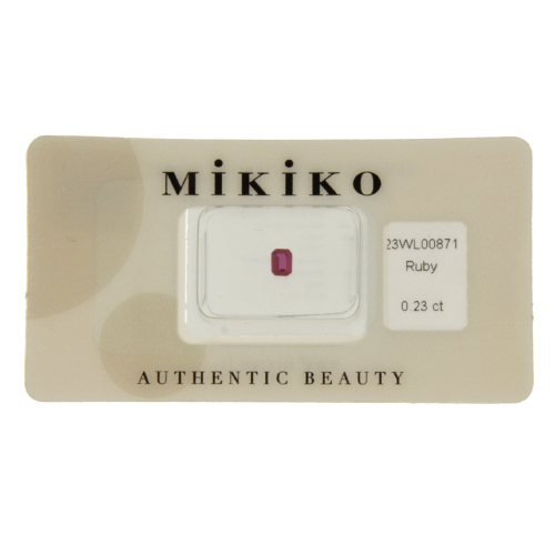 Mikiko Rubino Blister zertifiziert 23WL00871