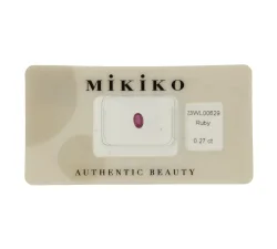 Mikiko Rubino Blister Certificato 23WL00629
