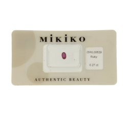 Mikiko Rubino Blister zertifiziert 23WL00629