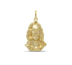 Pendant Face of Jesus Yellow Gold GL102071