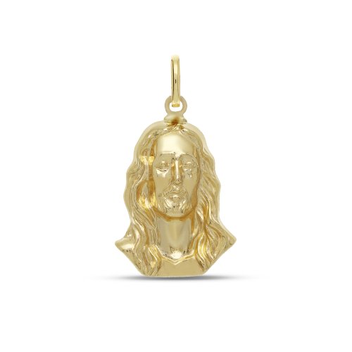 Pendant Face of Jesus Yellow Gold GL102071