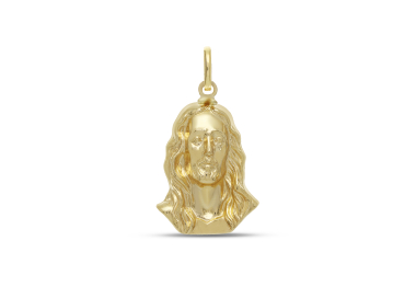 Pendant Face of Jesus Yellow Gold GL102071