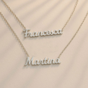 Personalized Name Necklace Steel
