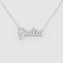 Collana Nome Personalizzato Acciaio