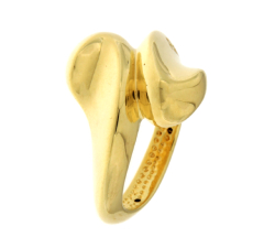 Gelbgoldring für Damen GL102074