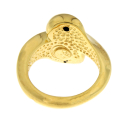 Gelbgoldring für Damen GL102074