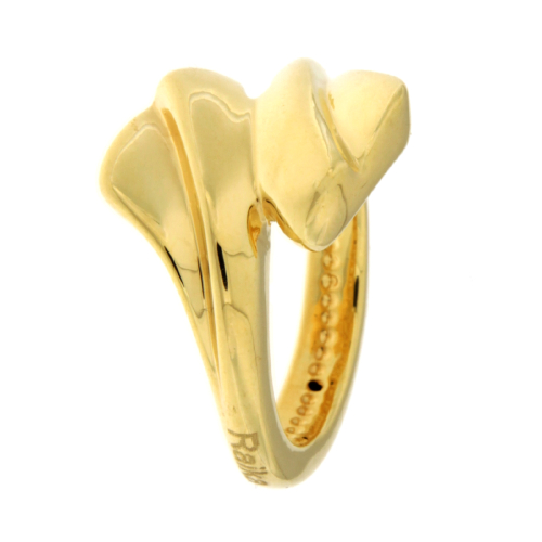 Gelbgoldring für Damen GL102075