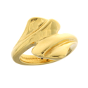 Gelbgoldring für Damen GL102075