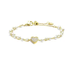 Bracciale Donna Marlù 15BR068G-W