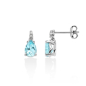 Miluna Women's White Gold Earrings ERD2816X