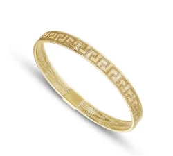 Bracciale Elastico Donna Oro Giallo GL102077