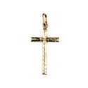 Unisex Yellow Gold Cross Pendant GL102079