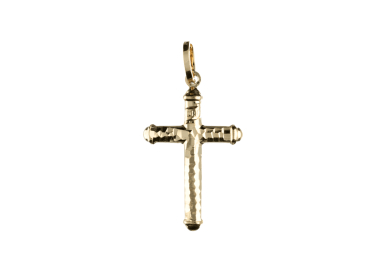 Ciondolo Croce Unisex Oro Giallo GL102080