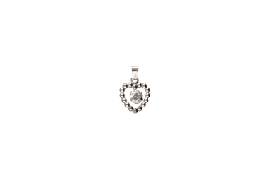 Ciondolo Cuore Oro Bianco GL102081