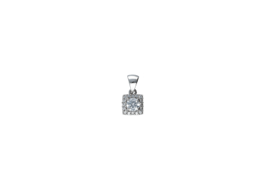 Ciondolo Punto Luce Oro Bianco GL102082