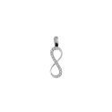 White Gold Infinity Pendant GL102083