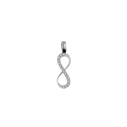 Ciondolo Infinito Oro Bianco GL102083