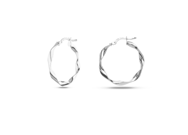 Orecchini Donna Oro Bianco GL102087