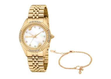 JUST CAVALLI ANIMALIER Special Pack watch + Bracelet JC1L361M0055