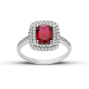 Women's White Gold Ring GL101797