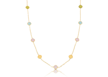 Damen-Halskette aus Gelbgold GL102089