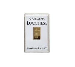 1 Gram 750 18KT Gold Ingot