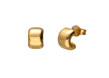 Damen-Ohrringe aus Gelbgold GL102091