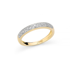 Miluna Women's Yellow Gold Ring LID3824BGX