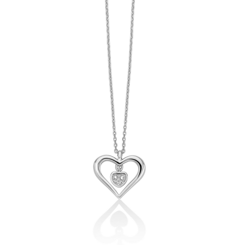 Miluna Women's White Gold Necklace CLD4670X