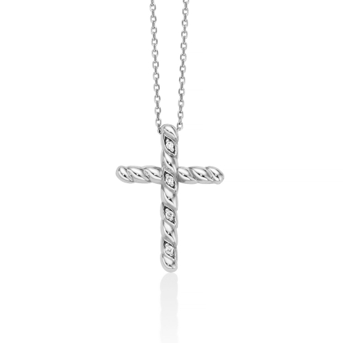 Miluna Women's White Gold Necklace CLD4682X