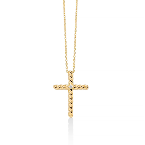 Miluna Women's Yellow Gold Necklace CLD4665X