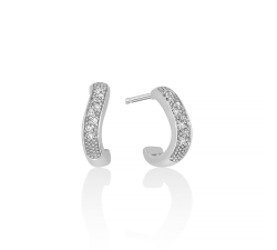 Miluna Women's White Gold Earrings ERD2900X