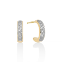 Miluna Women's Yellow Gold Earrings ERD2899BGX