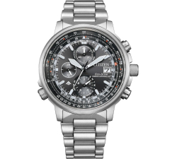 Orologio Uomo Citizen Radiocontrollato Crono Pilot AT8300-58E
