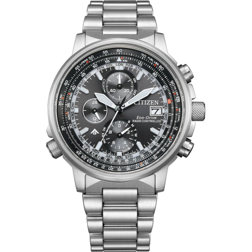 Citizen Funkgesteuerte Chrono Pilot AT8300-58E Herrenuhr