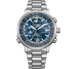 Orologio Uomo Citizen Radiocontrollato Crono Pilot AT8300-58L