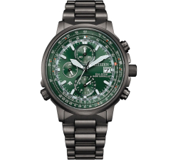 Orologio Uomo Citizen Radiocontrollato Crono Pilot AT8304-57W