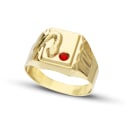 Men's Yellow Gold Ring GL102115