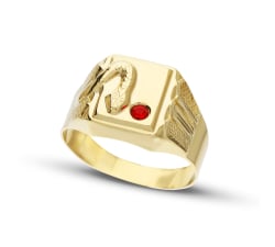 Men's Yellow Gold Ring GL102115