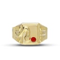 Men's Yellow Gold Ring GL102115