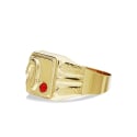 Men's Yellow Gold Ring GL102115