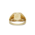 Herrenring aus Gelb- und Weißgold GL102116