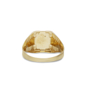 Men's Ring in Yellow and White Gold GL102116