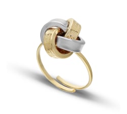 Women's Ring in Yellow and White Gold GL102117