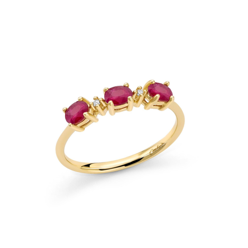 Miluna Damen-Gelbgoldring LID3733GX