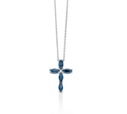Collana Donna Miluna Oro Bianco CLD4745X
