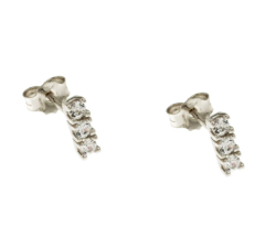 Women's White Gold Earrings GL102221