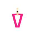 Valentina Ferragni Uali Fluo Pink Earring DVF-OR-BA7